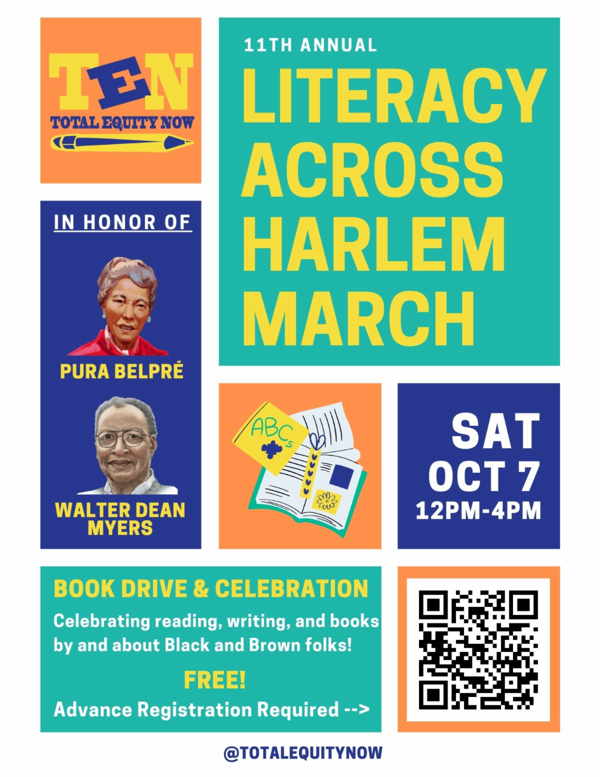 Partner Event: 11th Annual Literacy Across Harlem March