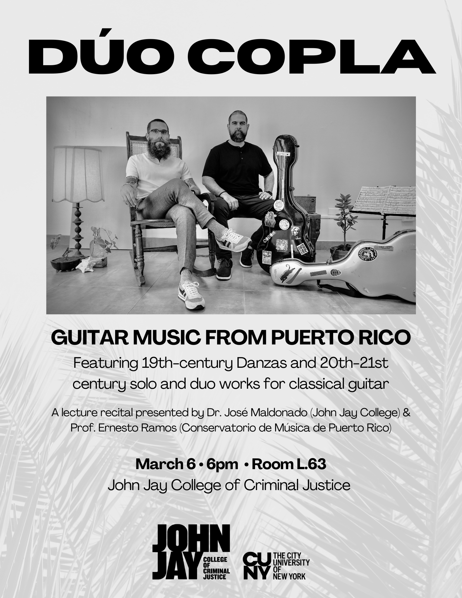 Partner Event: Dúo Copla: Guitar Music from Puerto Rico