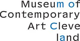 Museum of Contemporary Art Cleveland - The M, O, C, and A are blue.