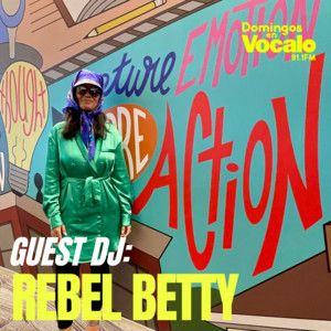 Podcast episode cover featuring artist Rebel Betty.