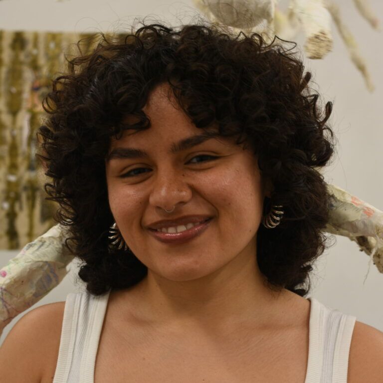 Artist Bianca Rose Dominguez photographed by Mike King