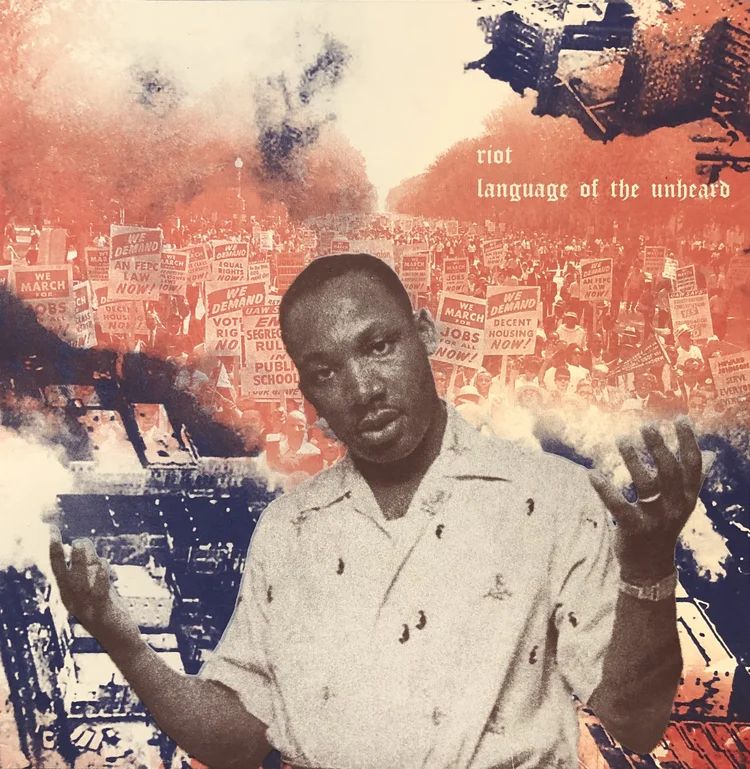 Sadie Woods, Lean Wit It, Riot Wit It (It Was A Rebellion), 2020, Screen Print, 18 x 18 inches. Courtesy of the Artist.